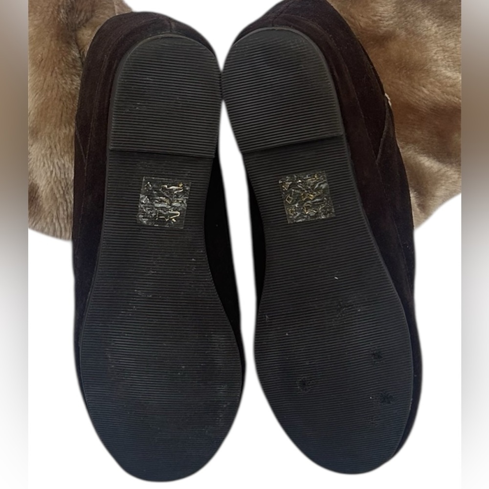 ALDO Women’s Platform Suede Faux Fur Lining Upper Ankle Boots - Picture 8 of 10